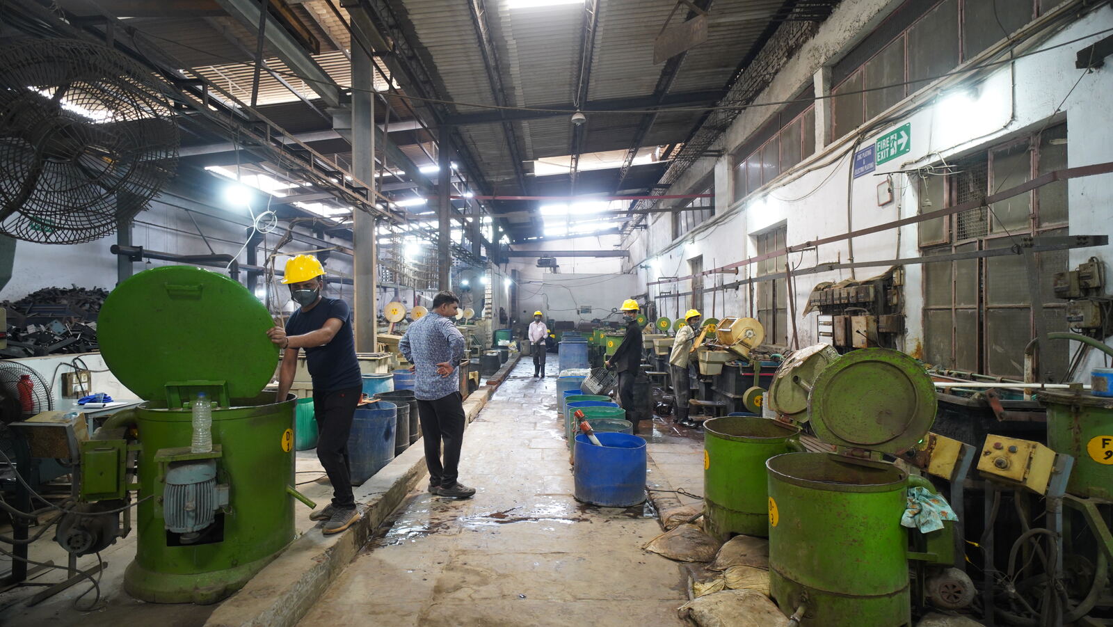 Press shop at GGI