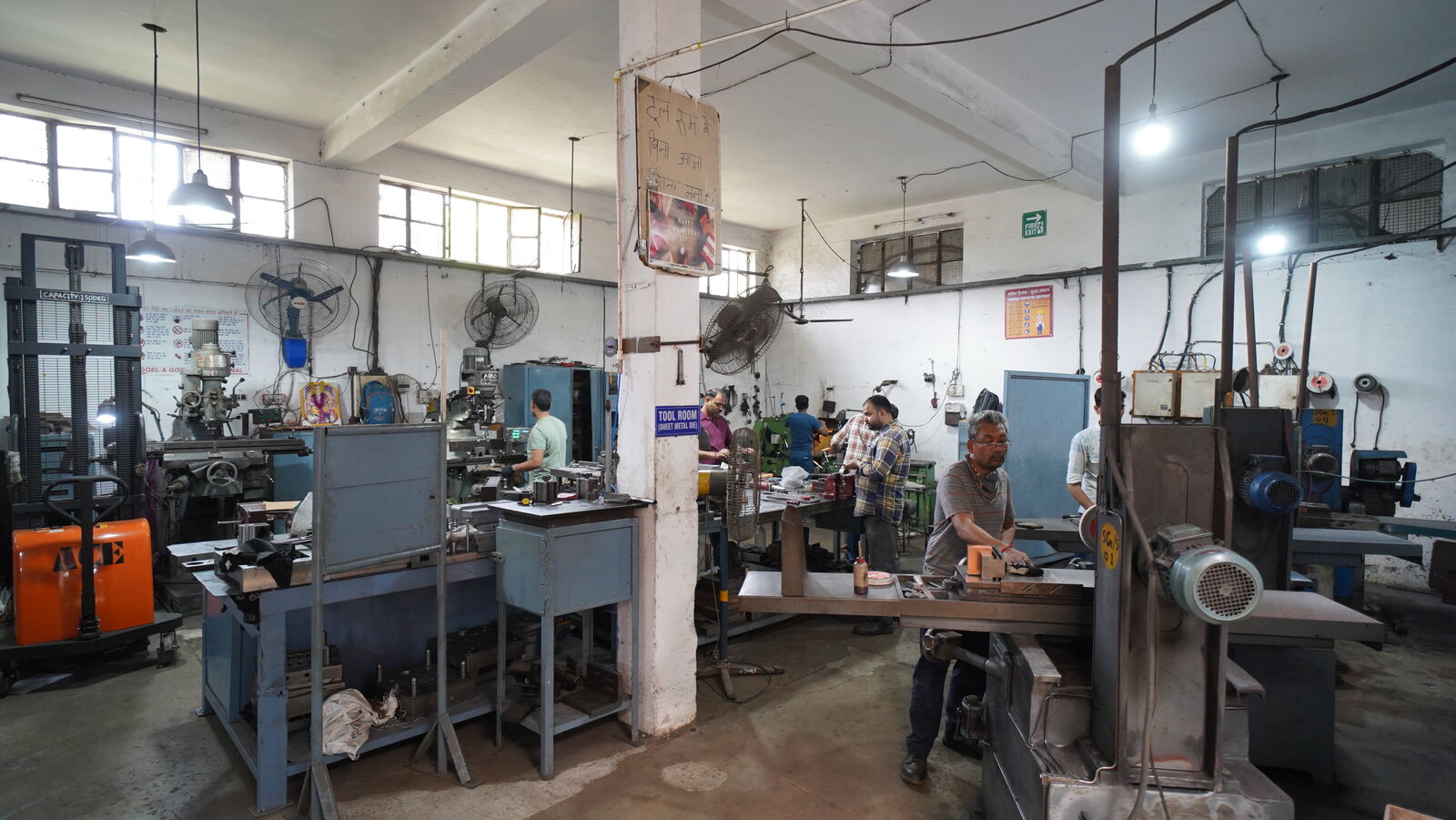 Export shipments staged in the GGI warehouse